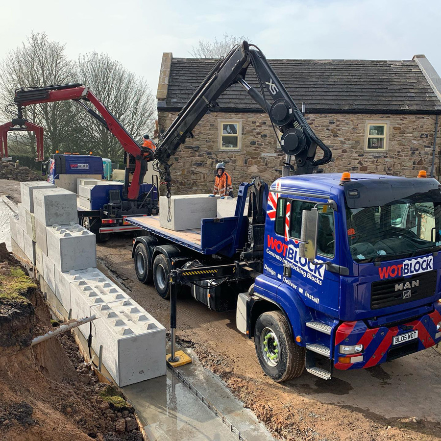 Interlocking Concrete Blocks Manchester